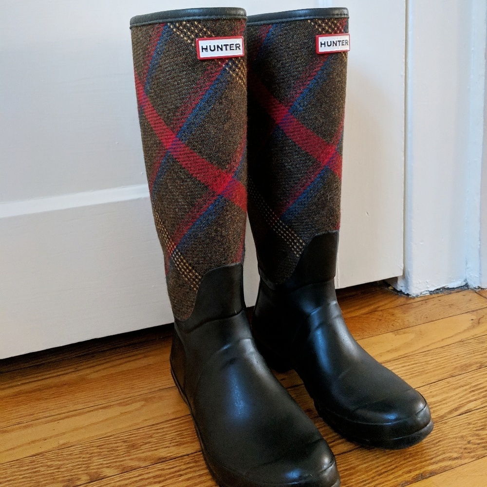 Rare Hunter Mallalieus Wool Boots